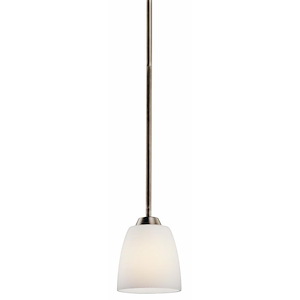 Granby - 1 light Mini-Pendant - with Transitional inspirations - 6.75 inches tall by 5.25 inches wide