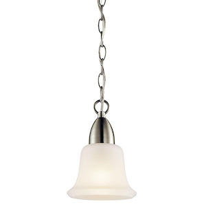 Nicholson - 1 light Mini Pendant - with Transitional inspirations - 8 inches tall by 6 inches wide - 1149646