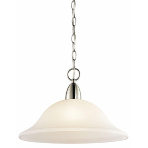 Armida - 1 Light Pendant - With Transitional Inspirations - 10 Inches Tall By 16 Inches Wide - 1148506