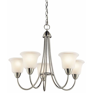 Nicholson - 5 light Chandelier - with Transitional inspirations - 21.5 inches tall by 25 inches wide - 967017