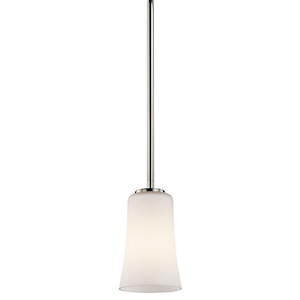 Armida - 1 Light Mini Pendant - with Transitional inspirations - 8 inches tall by 4.75 inches wide - 967119