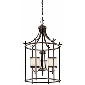 Tallie - 3 Light Large Foyer - 31 Inches Tall By 20 Inches Wide - 1254036
