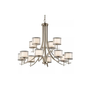 Tallie - Twelve Light 2-Tier Chandelier - 34.5 inches tall by 42 inches wide - 968558