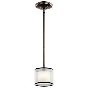 Tallie - 1 light Mini Pendant - 6.25 inches tall by 6 inches wide - 968557