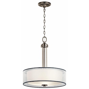 Tallie - 3 light Inverted Medium Pendant - 21.75 inches tall by 18 inches wide - 968556