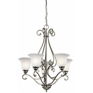 Camerena - 5 Light Chandelier - with Traditional inspirations - 31.25 inches tall by 27 inches wide