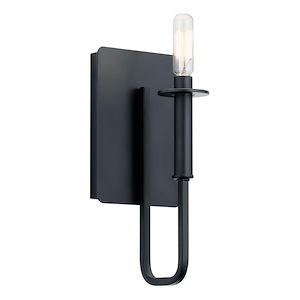 Alden - 1 Light Wall Bracket - with Mid-Century/Retro inspirations - 11.5 inches tall by 5 inches wide - 969905