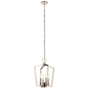 Abbotswell - 4 Light Pendant - with Traditional inspirations - 19 inches tall by 14 inches wide - 1147355