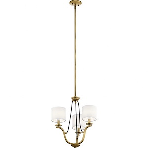 Thisbe - 3 Light Mini Chandelier In Traditional Style-19.5 Inches Tall and 18 Inches Wide - 1254663