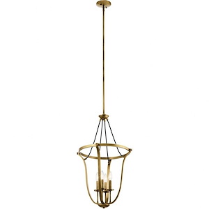 Thisbe - 4 Light Large Pendant In Traditional Style-29.25 Inches Tall and 17.5 Inches Wide - 1254741