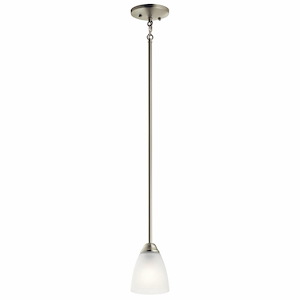 Jolie - 1 Light Mini Chandelier - with Transitional inspirations - 6.75 inches tall by 4.75 inches wide - 967754