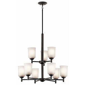 Shailene - 9 light 2-Tier Chandelier - 26.25 inches wide - 967739
