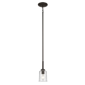 Shailene - 1 Light Mini Pendant-11.25 Inches Tall and 4.5 Inches Wide - 1340452