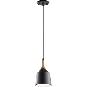 Danika - 1 light Mini Pendant - with Mid-Century/Retro inspirations - 9.25 inches tall by 5.25 inches wide - 967828