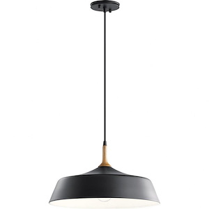 Danika - 1 light Pendant - with Mid-Century/Retro inspirations - 9.25 inches tall by 16.25 inches wide - 967827