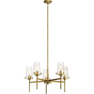 Alton - 5 Light Medium Chandelier In Vintage Industrial Style-19.25 Inches Tall and 27 Inches Wide - 1253937