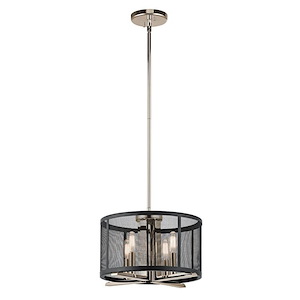 Titus - 4 light Convertible Pendant - 9.75 inches tall by 14.25 inches wide - 967869