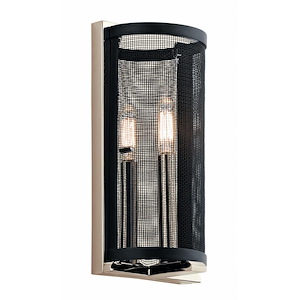 Titus - Contemporary 1 Light Wall Sconce - with Soft Contemporary inspirations - 12 inches tall by 6 inches wide