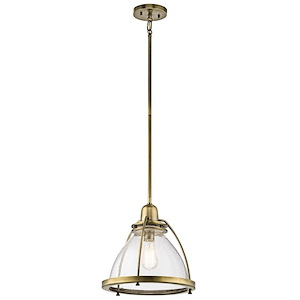 Silberne - 1 Light Pendant In Coastal Style-13.25 Inches Tall and 13 Inches Wide
