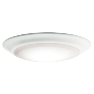 1 Light Flush Mount - with Utilitarian inspirations - 1.25 inches tall by 7.5 inches wide - 968159
