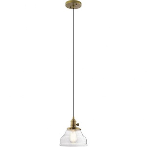 Avery - 1 light Mini Pendant - with Vintage Industrial inspirations - 8.5 inches tall by 8 inches wide - 968158
