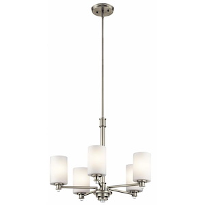 Joelson - 5 light Medium Chandelier - with Transitional inspirations - 19.75 inches tall by 24 inches wide - 968550