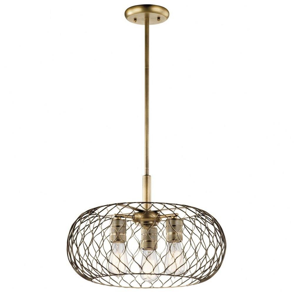 Kichler Lighting - 43958NBR - Devin - 3 Light Pendant In Vintage