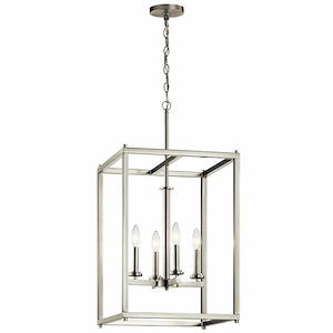 Crosby - 4 light Foyer Pendant - with Contemporary inspirations - 31 inches tall by 16 inches wide - 968856