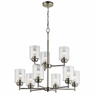 Winslow - 9 light 2-Tier Chandelier - 27 inches tall by 27 inches wide - 969197