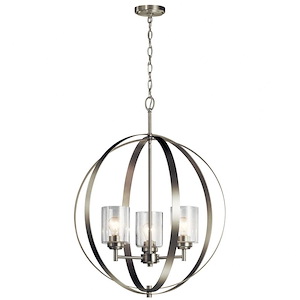 Winslow - 3 Light Medium Round Chandelier - 30.75 Inches Tall by 24.5 Inches Wide - 969835