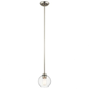 Harmony - Mini-pendant 1 Light - with Transitional inspirations - 7.75 inches tall by 6.5 inches wide - 969184