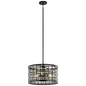 Aldergate - 3 light Convertible Pendant - with Soft Contemporary inspirations - 11.25 inches tall by 18 inches wide - 969178
