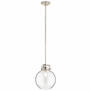 Briar - 1 light Pendant - with Vintage Industrial inspirations - 15.75 inches tall by 12 inches wide - 969285