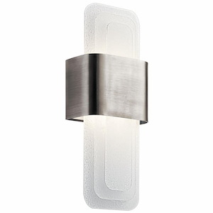 Serene - 1 Light Wall Sconce - With Contemporary Inspirations - 17 Inches Tall By 6.5 Inches Wide