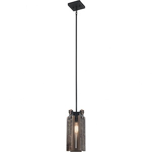 Ridgewood - 1 Light Mini Pendant - 6.25 Inches Wide