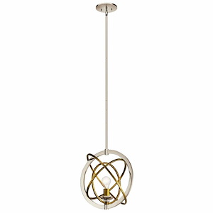 Ibis - 1 light Pendant - with Contemporary inspirations - 16.25 inches tall by 15 inches wide