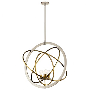 Ibis - 4 light Pendant - with Contemporary inspirations - 31 inches tall by 30 inches wide