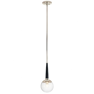 Marilyn - 1 light Pendant - with Mid-Century/Retro inspirations - 18.75 inches tall by 7.75 inches wide