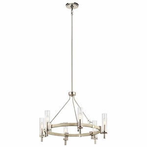 Telan - 6 light Large Chandelier - 21.5 inches tall by 29.25 inches wide - 969652