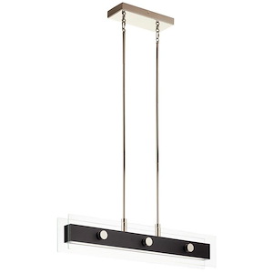 Tig - 45W 5 LED Linear Chandelier - 7 inches tall by 5 inches wide