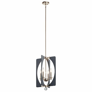 Alscar - 4 light Foyer Chandelier - with Transitional inspirations - 22.75 inches tall by 14 inches wide - 969908