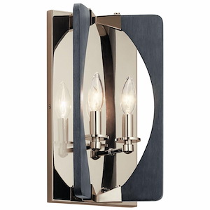 Alscar - 2 Light Wall Sconce - with Transitional inspirations - 8.25 inches wide