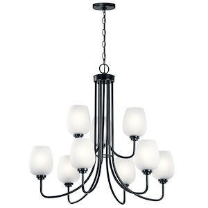Valserrano - 9 light 2-Tier Chandelier - 29.5 inches tall by 31.75 inches wide - 970110