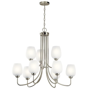 Valserrano - 9 light 2-Tier Chandelier - 29.5 inches tall by 31.75 inches wide - 970110
