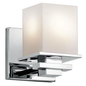 Tully - Transitional 1 Light Wall Sconce - with Soft Contemporary inspirations - 6.5 inches tall by 5 inches wide - 967658