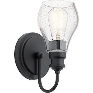 Greeier - 1 Light Wall Sconce - with Transitional inspirations - 10.25 inches tall by 5.5 inches wide - 968839