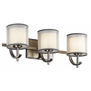 Tallie - 3 Light Swing Arm Bath Vanity Approved for Damp Locations - with Transitional inspirations - 7.5 inches tall by 20.5 inches wide - 968523