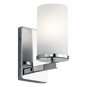 Crosby - 1 light Wall Bracket - with Contemporary inspirations - 9.25 inches tall by 4.5 inches wide - 968831
