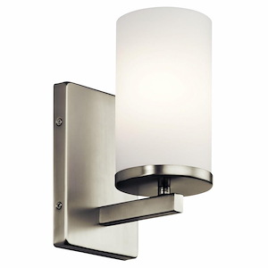 Crosby - 1 light Wall Bracket - with Contemporary inspirations - 9.25 inches tall by 4.5 inches wide - 968831