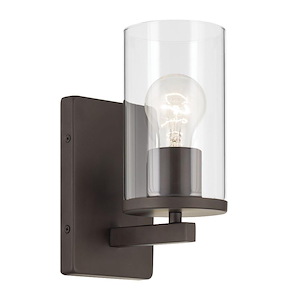 Crosby - 1 Light Wall Sconce-9.25 Inches Tall and 4.5 Inches Wide - 1340428